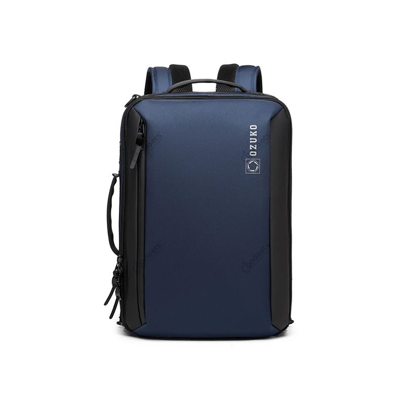 Ozuko 9490 USB  15.6 Inch Waterproof Briefcase Backpack - official view 4