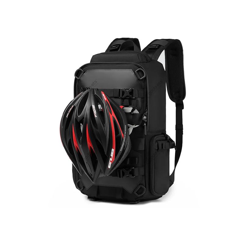 Ozuko 9587 Skateboard Carry Outdoor Waterproof Backpack Multifunctional Hiking Backpack For Men Motorcycle Helmet Storage Bag - official view 3