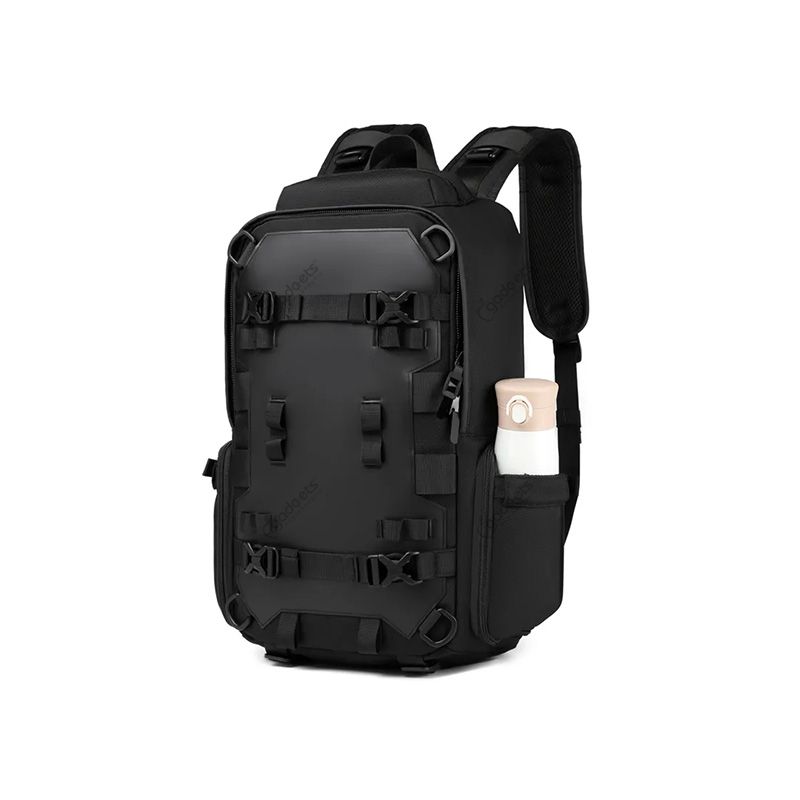Ozuko 9587 Skateboard Carry Outdoor Waterproof Backpack Multifunctional Hiking Backpack For Men Motorcycle Helmet Storage Bag - official view 2