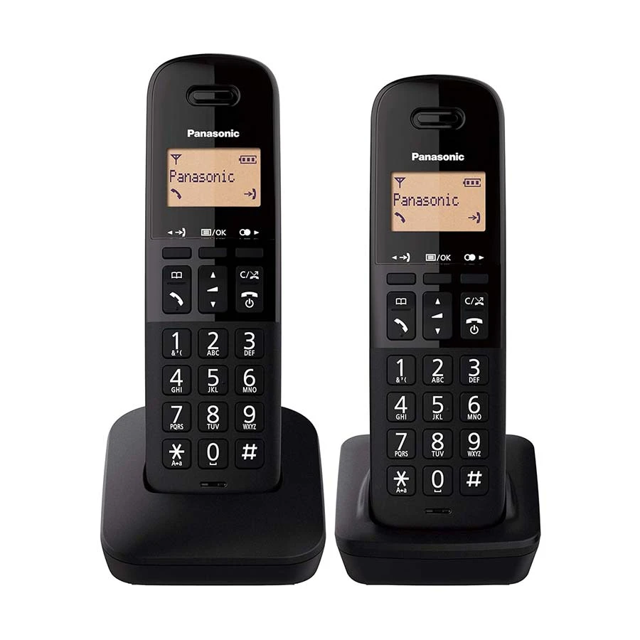 Panasonic KX-TGB612 Cordless Phone Set (2 Handsets) #KX-TGB612EB / KX-TGB612SP / KX-TGB612SPB