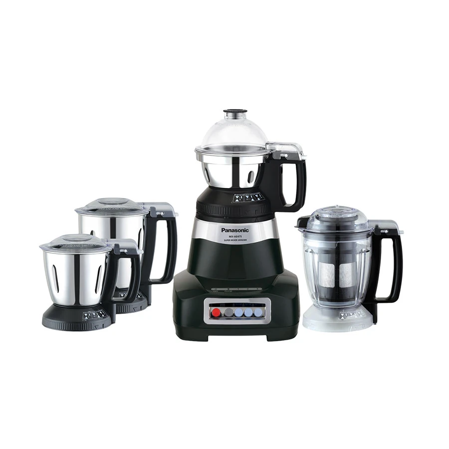 Panasonic MX-AE475 2000W 4 Jar Mixer Grinder (2 Year Service Warranty)