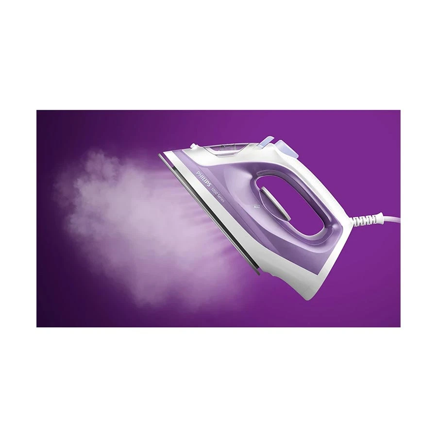 Philips 1000 Series DST1040 2000W Light & White Steam Iron #DST1040/30 product view