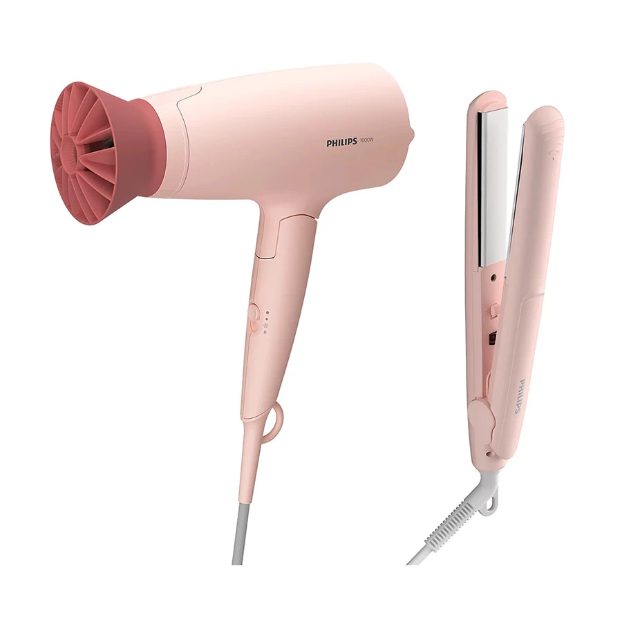 Philips 3000 Series BHP398 1600W Hair Dryer with Hair Straightener (2 Year Service Warranty)