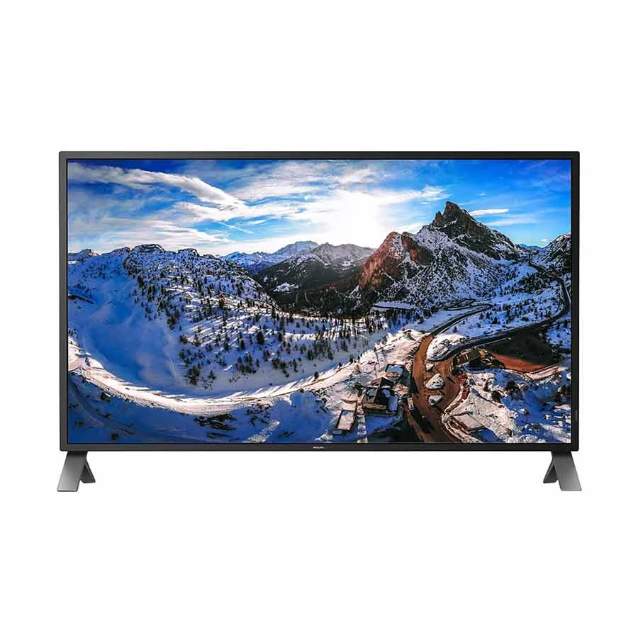 Philips Brilliance 438P1/75 43 Inch (42.51 Inch Viewable) 4K UHD Display Dual HDMI, Dual DP, VGA, USB Monitor