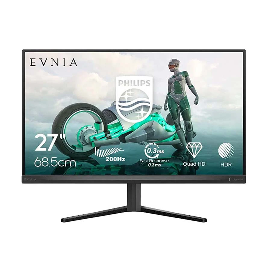 Philips Evnia 27M2N5500Q 27 Inch 2K QHD IPS 200Hz Dual HDMI & DP Gaming Monitor