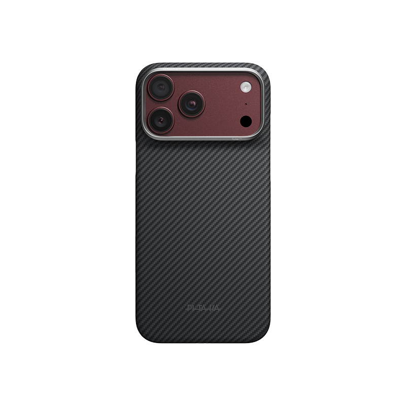 Pitaka Classic 600D Twill Case for iPhone 18 Series - official view 2