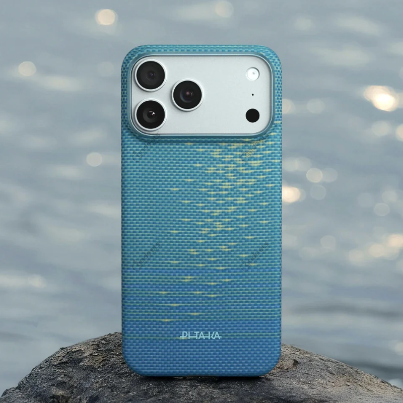 PITAKA Ultra-Slim PitaTap Edge Series Case for iPhone 17 Series