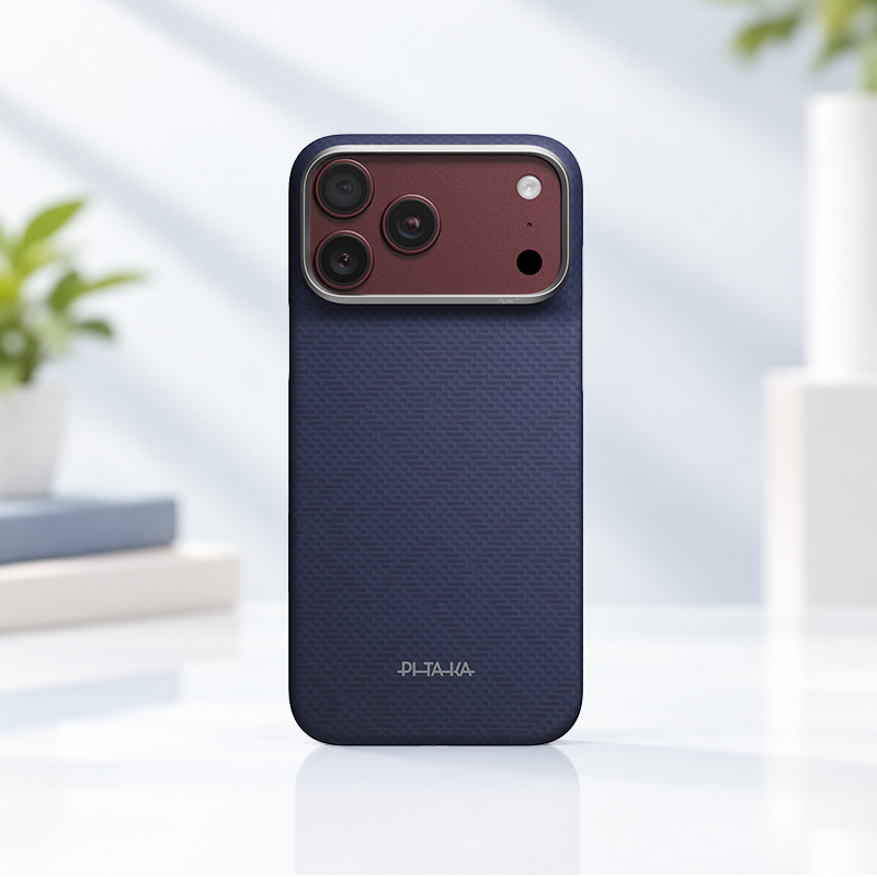 Pitaka Weaving Monogram Series Case for iPhone 18 Series