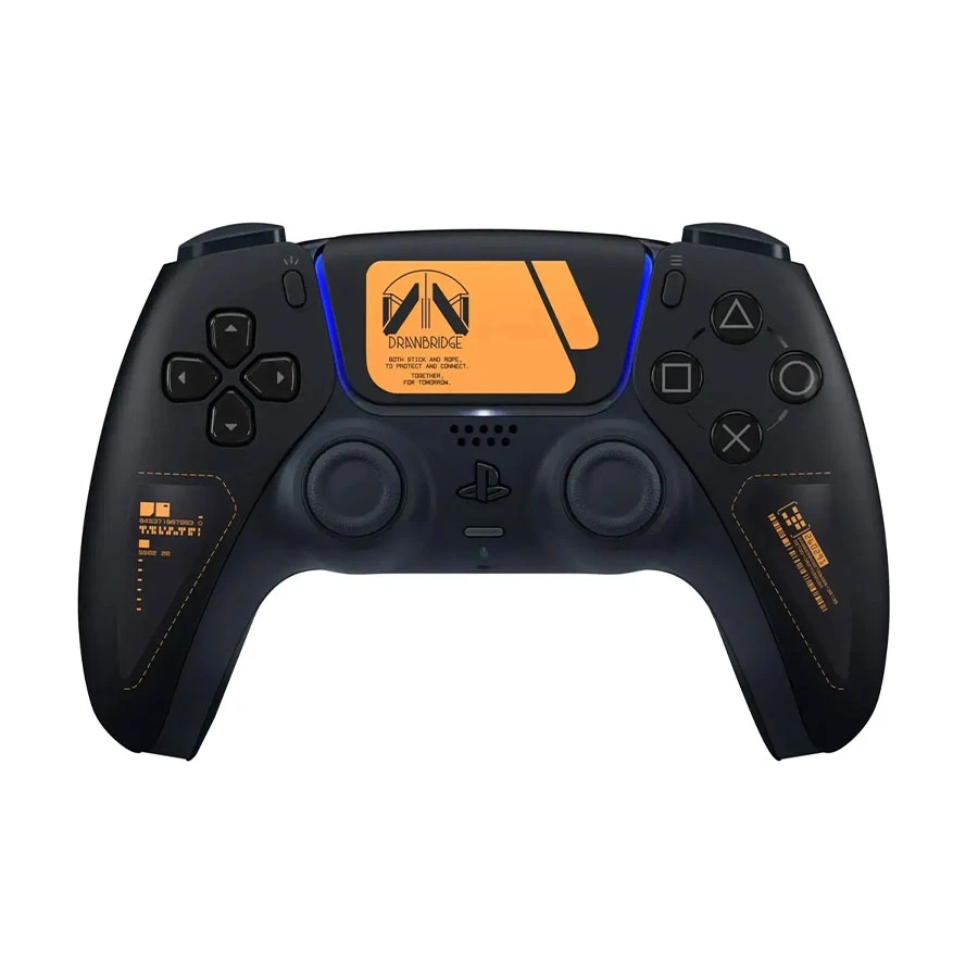 PlayStation Sony PlayStation DualSense DEATH STRANDING 2: ON THE BEACH Limited Edition & Orange Wireless Controller (for PS5) (No Warranty)