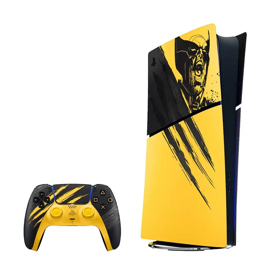 PlayStation Sony PS5 Digital Edition Marvels Wolverine Battle Limited Edition Bundle Gaming Console with 1x Wireless Controller (No ODD)