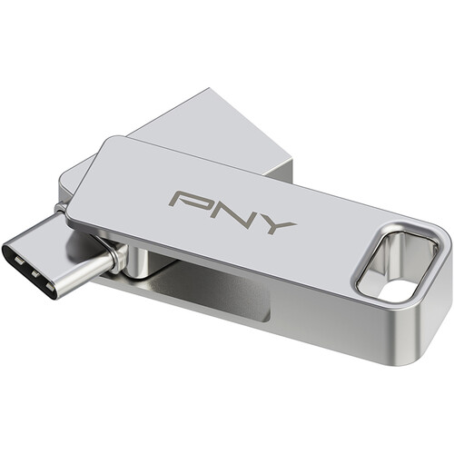 PNY DUO LINK 128GB USB 3.2 Type-C Dual Flash Drive