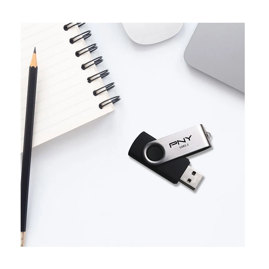PNY Turbo Attache R 256GB USB 3.2 & Black Pen Drive product view