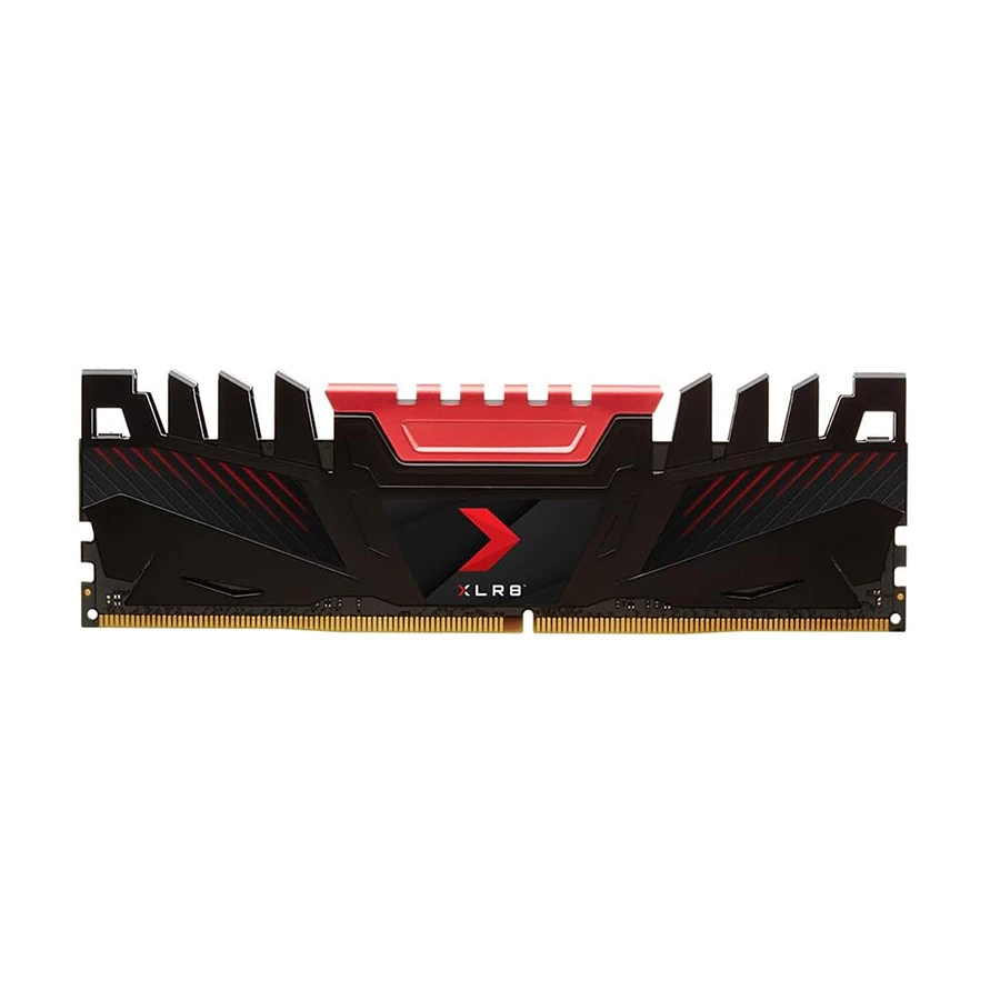 PNY XLR8 16GB DDR4 3200MHz & Red Heatsink Gaming Desktop RAM