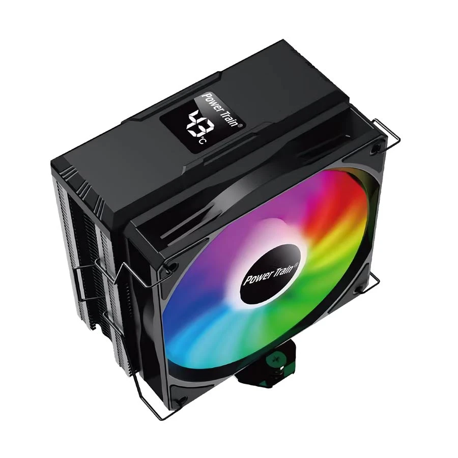 Power Train DL-Z6000 ARGB Air CPU Cooler with Display