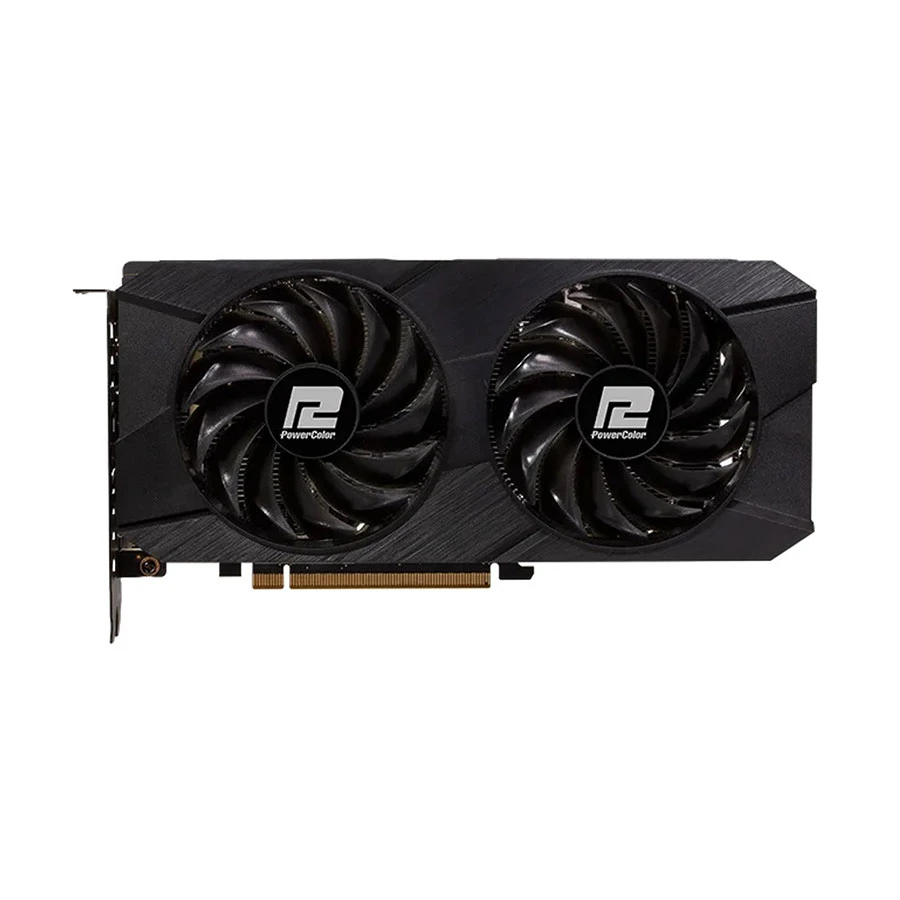 PowerColor Fighter AMD Radeon RX 7600 8GB GDDR6 Graphics Card #RX7600 8G-F/V2
