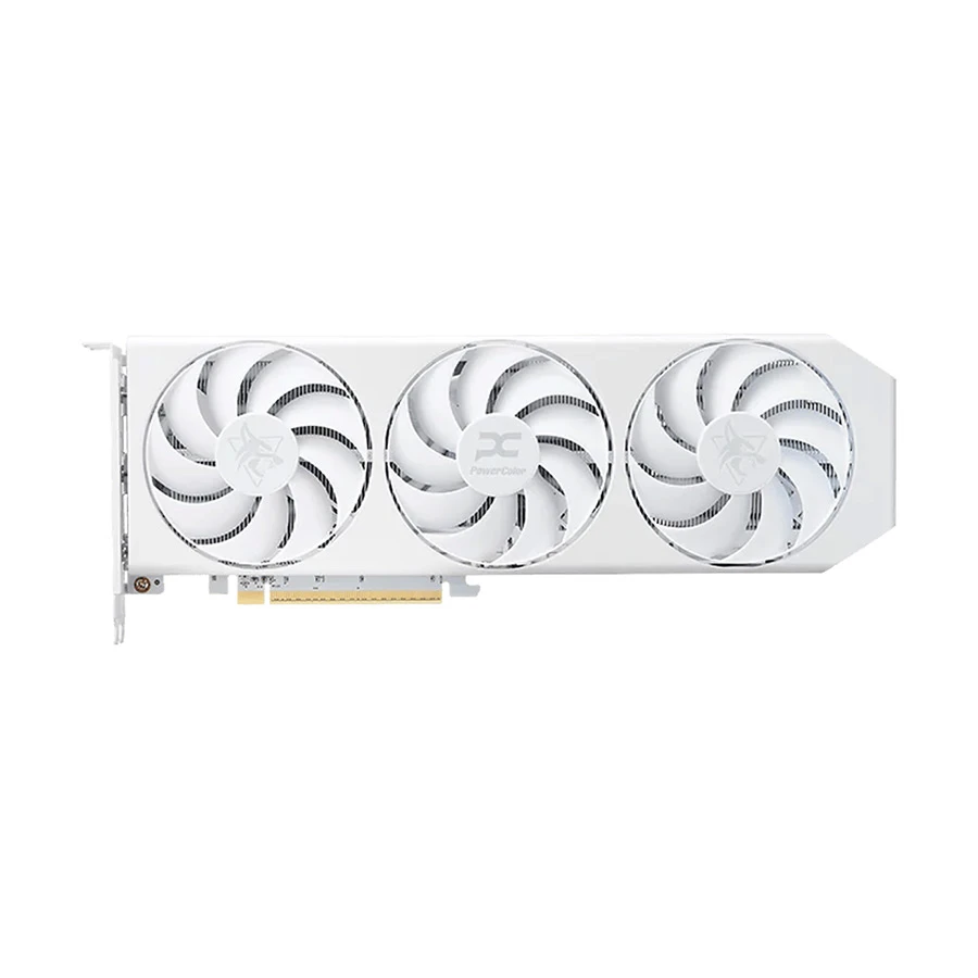 PowerColor Hellhound Spectral AMD Radeon RX 9060 XT 16GB GDDR6 Graphics Card #RX9060XT 16G-L/OC/
