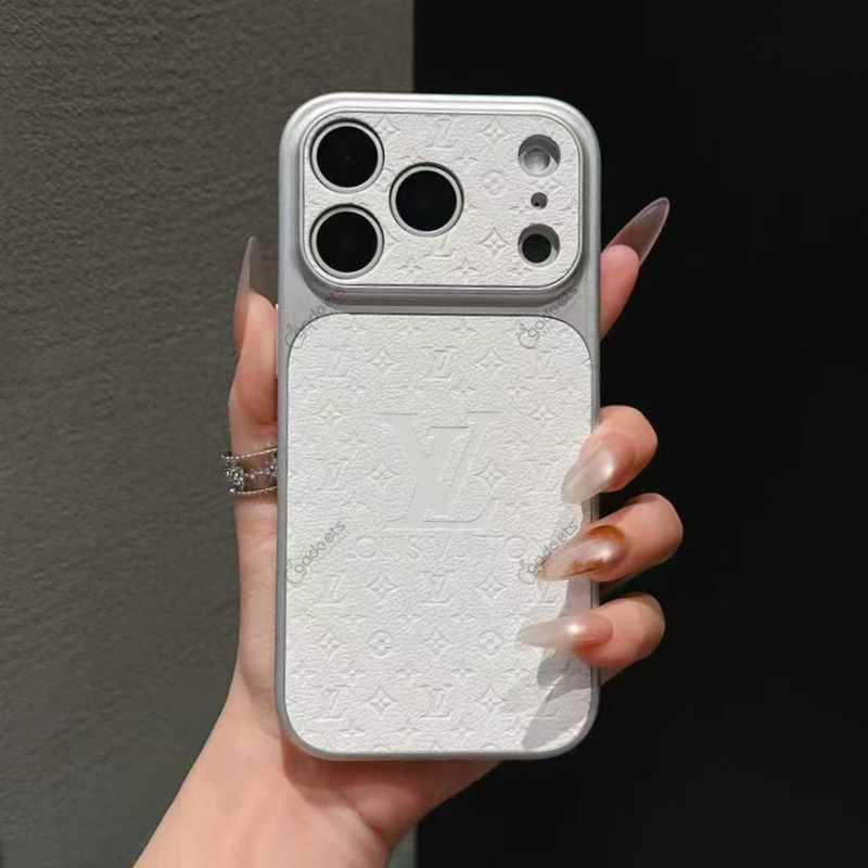 Premium LV Leather Case For iPhone