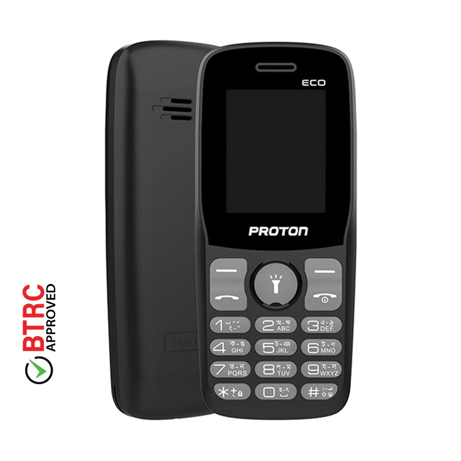 Proton ECO Black Dual SIM Feature Phone