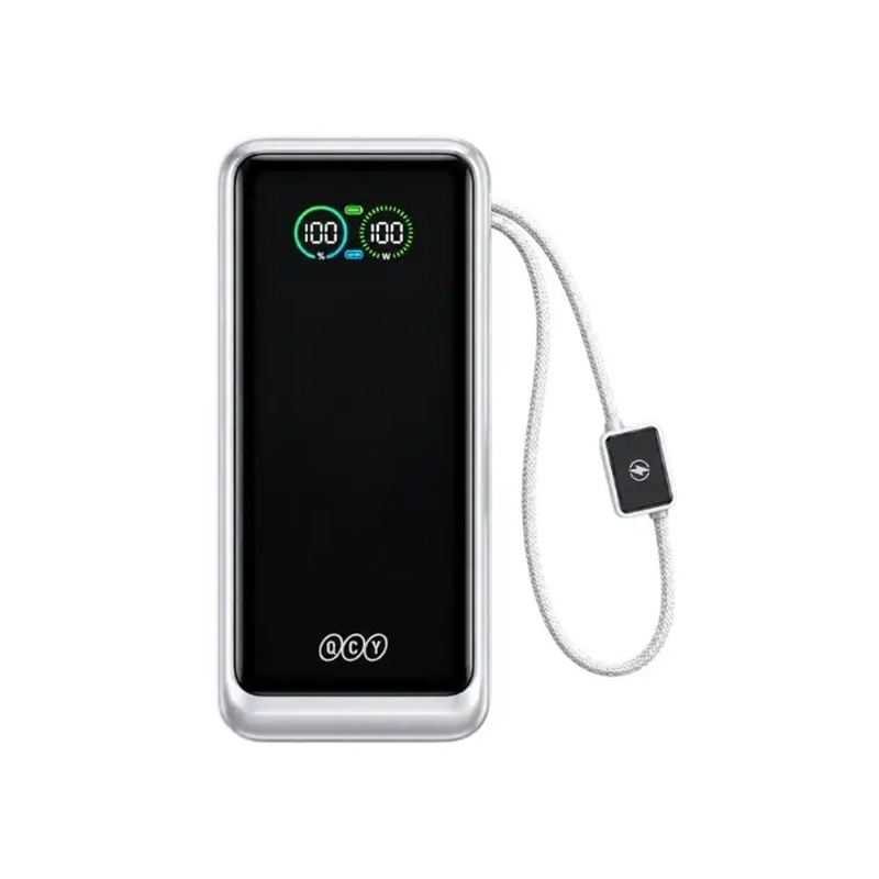 QCY HyperCharge PB30C 100W TFT Digital Display Power Bank - 30000mAh
