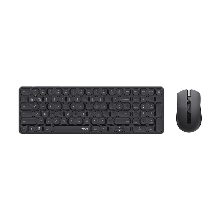 Rapoo 9350S (Dual Mode) Dark Ultra-slim Keyboard & Mouse Combo