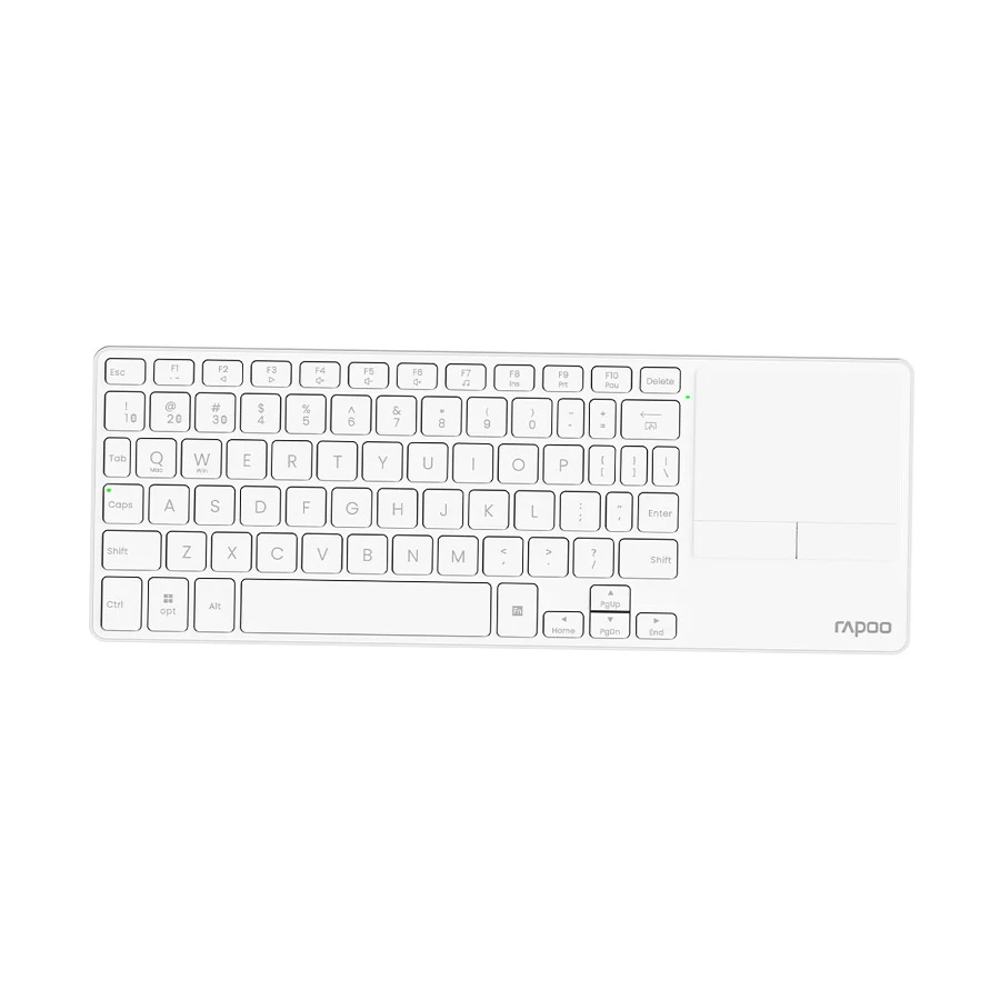 Rapoo E900T Wireless (Dual Mode) Ultra-slim Keyboard with Touchpad