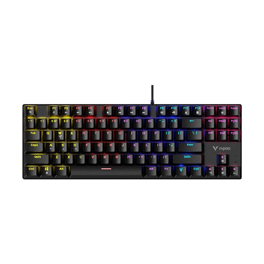 Rapoo GK500-87 Wired ( Switch) Black Mechanical Gaming Keyboard