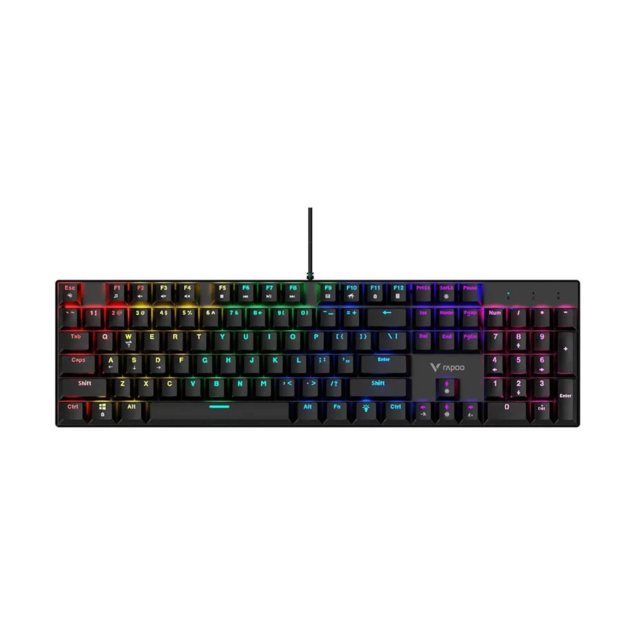 Rapoo GK500 Wired ( Switch) Black Mechanical Gaming Keyboard