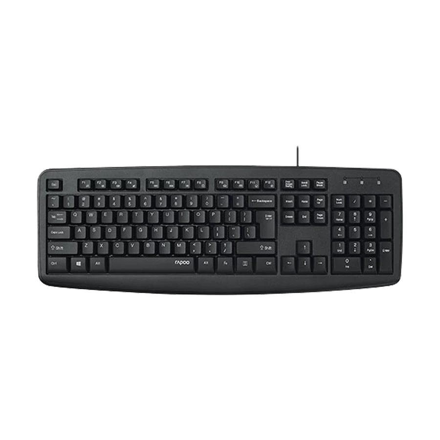 Rapoo NK2600 Spill- Resistant Wired Keyboard with Bangla