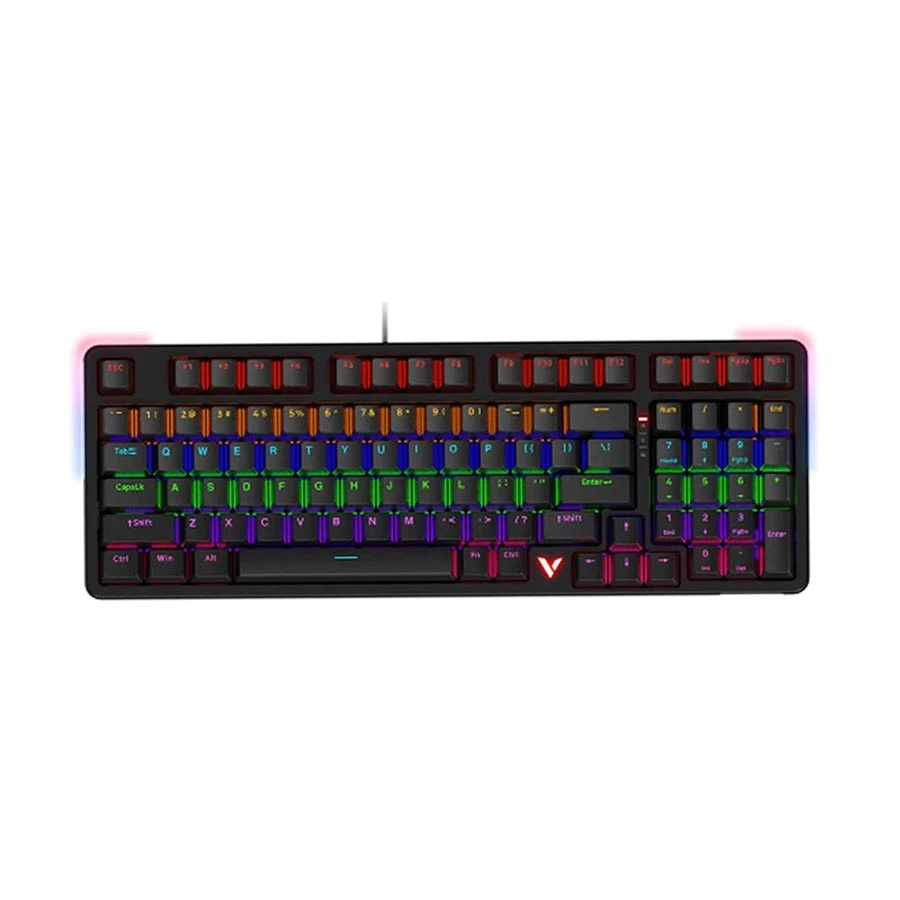 Rapoo V500PRO-98 RGB Wired Blue Switch Mechanical Gaming Keyboard