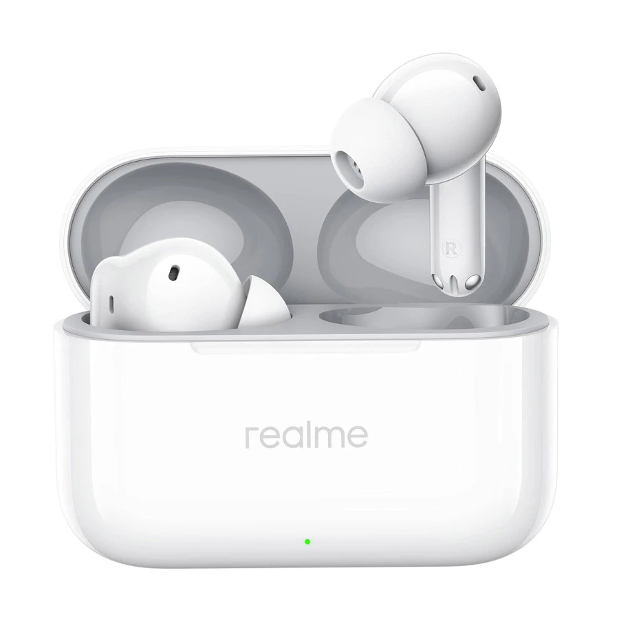 Realme Buds T200 ANC Snowy Bluetooth Earbuds