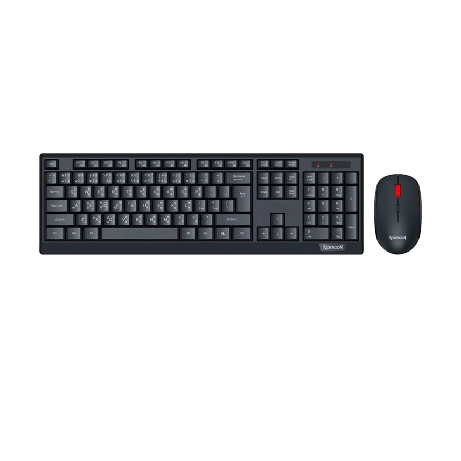 Redragon BS-8343 Wireless Keyboard & Mouse Combo with Bangla