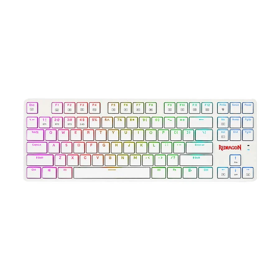 Redragon K539 Anubis RGB (Huano Low Profile Brown Switch) Bluetooth Mechanical Gaming Keyboard