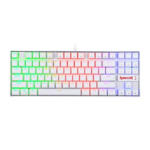 Redragon K552RGB KUMARA RGB Backlit Mechanical Gaming Keyboard White