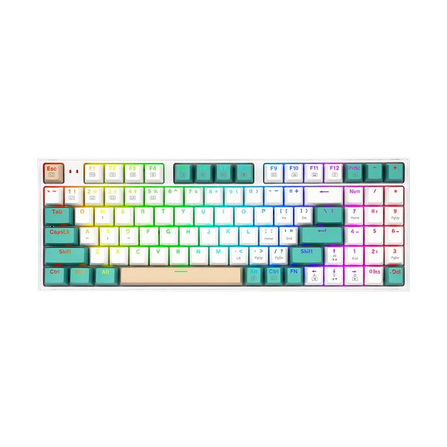 Redragon K643 RGB Wireless (Tri Mode) Mechanical Gaming Keyboard #K643WGC-RGB-PRO