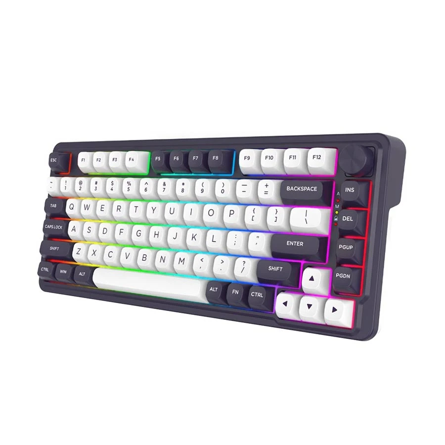Redragon K715 FINKE QMK Hot Swap (Dragon Chant Switch) & White Gasket Mounted Mechanical Gaming Keyboard product view