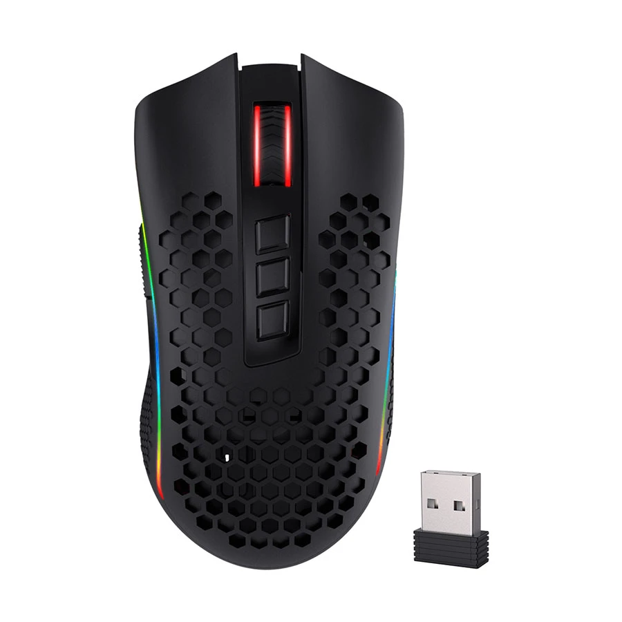 Redragon Storm Pro M808-KS RGB Wireless (Dual Mode) Gaming Mouse