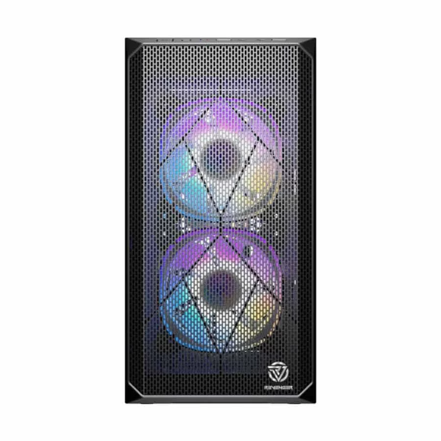Revenger BULLET Mesh RGB Mini Tower Micro-ATX Gaming Desktop Casing