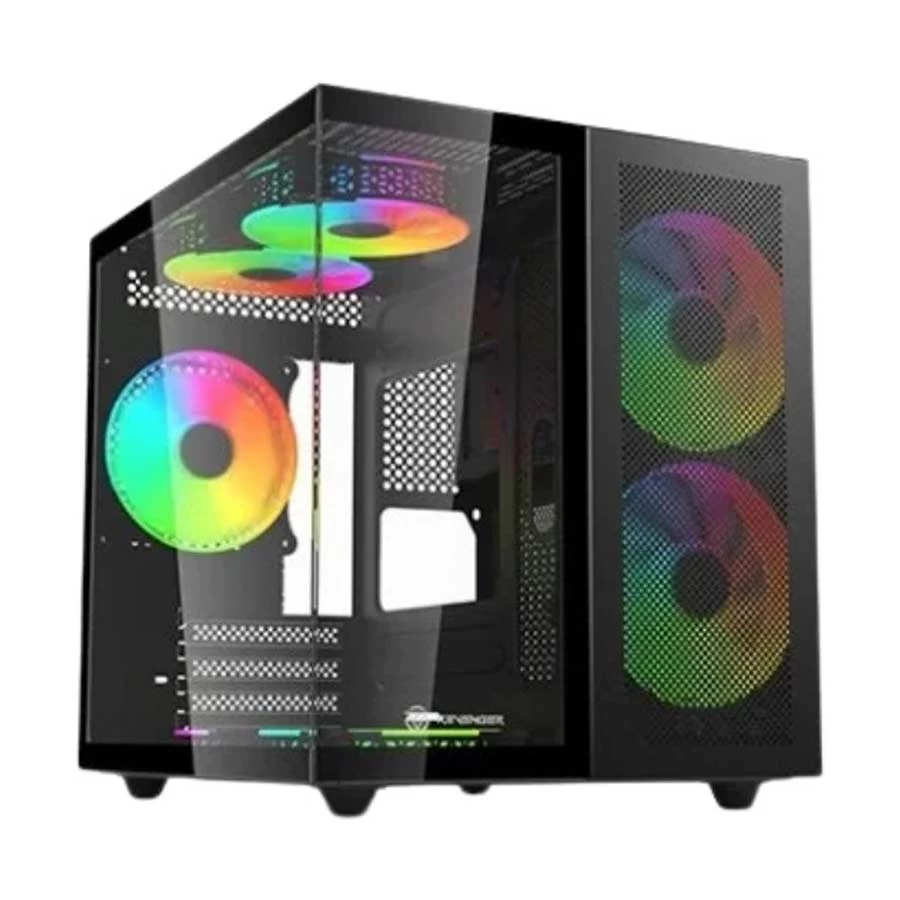 Revenger Duo Dynamic Mini Tower Micro-ATX Gaming Desktop Casing