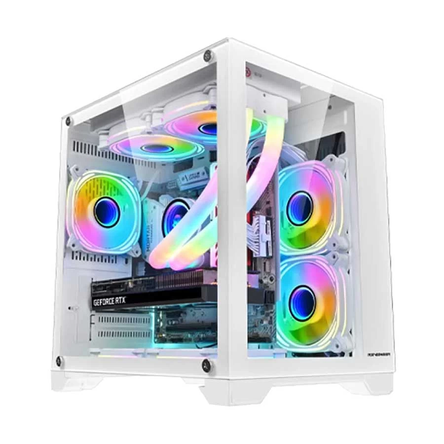 Revenger LEO Dynamic Mini ARGB Mid Tower Micro-ATX Gaming Casing