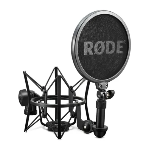 RODE SM6 Studio Microphone Shock Mount With Detachable Pop Filter