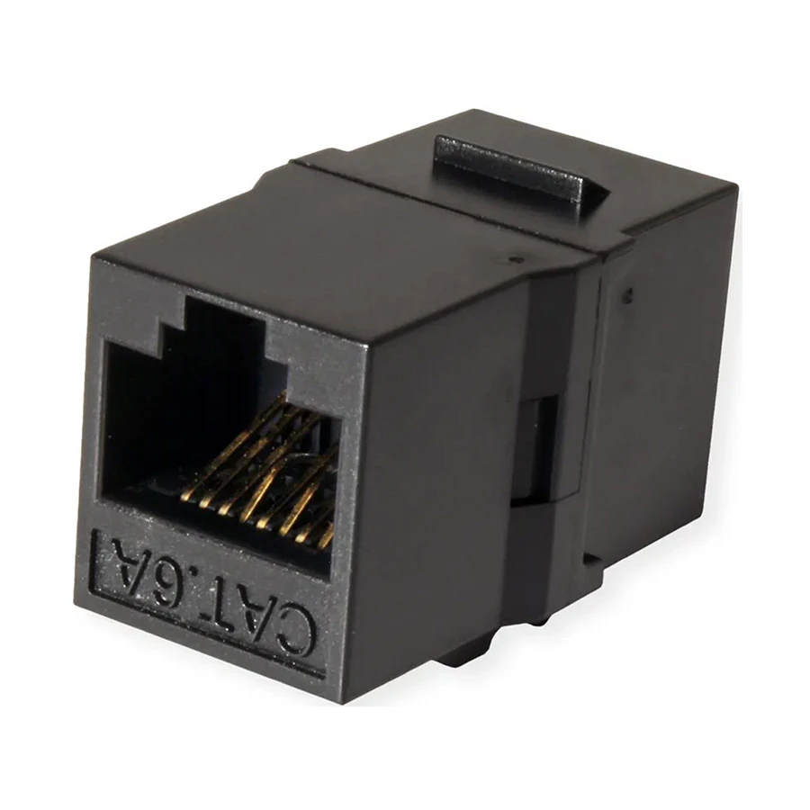 Rosenberger Cat-6A UTP 180 Degree Keystone Modular #CP31-171-21