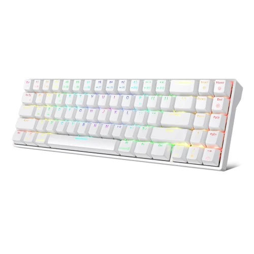 Royal Kludge RK71 Red Switch RGB Hot Swappable Tri-Mode Wireless Mechanical Keyboard
