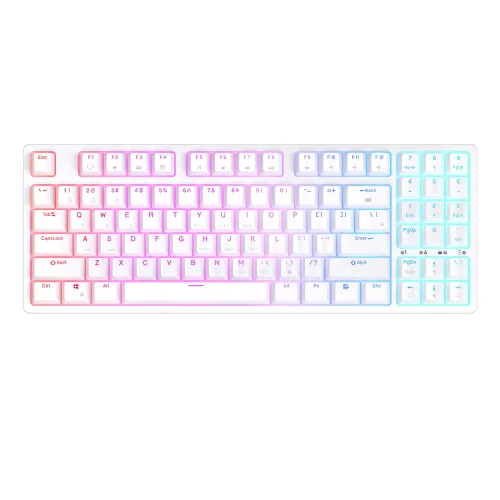Royal Kludge RK92 Tri Mode RGB 92 Keys Hotswappable Mechanical Blue Switch Gaming Keyboard