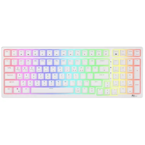 Royal Kludge RK98 RGB Hot-Swappable Tri-Mode Brown Switch Wireless Mechanical Keyboard