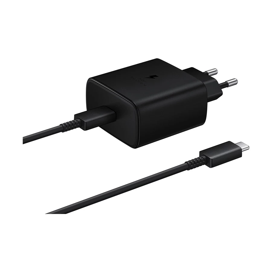 Samsung 45W USB-C Charger / Charging Adapter With Cable # (2 Pin, EU)