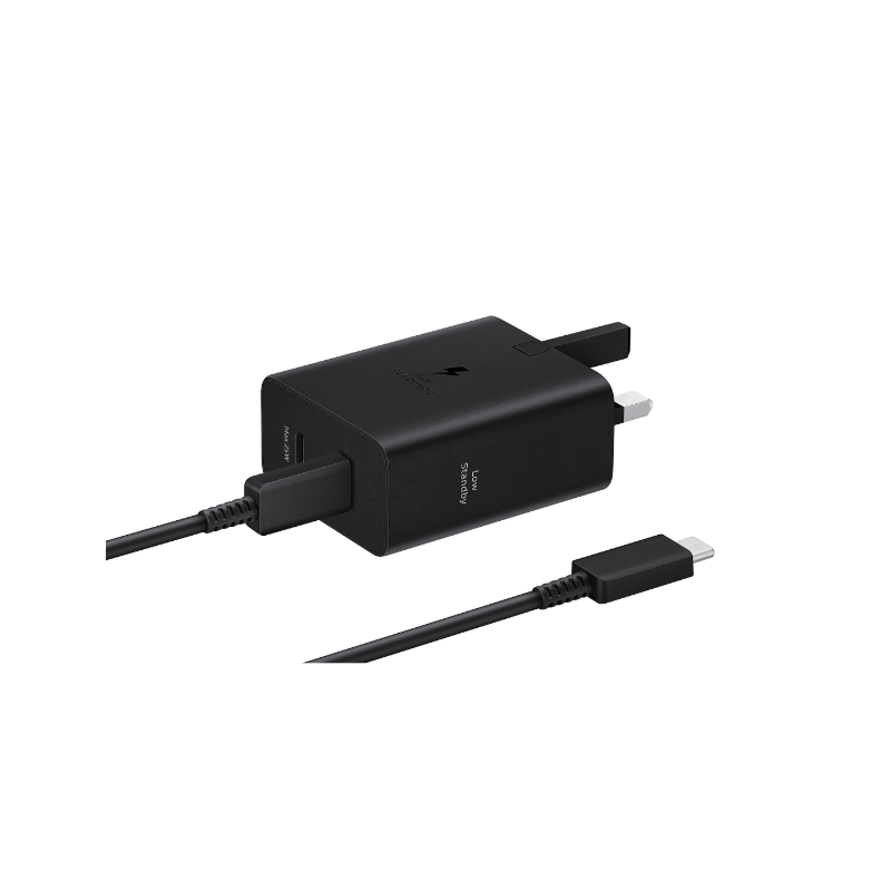 Samsung 50W Duo 5A USB-C Power Adapter with Cable - official view 4