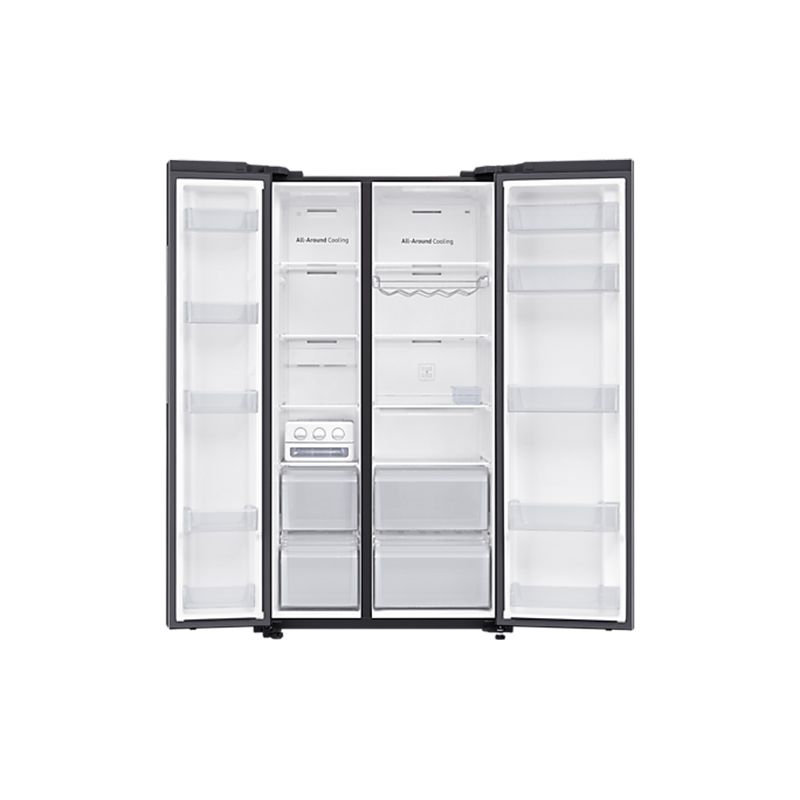 Samsung RS72R5011B4/D2 Side By Side Refrigerator - 647L - official view 2