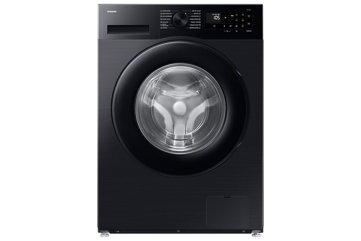 Samsung WW90DG5G34ABLE 9kg Black AI Ecobubble Front Load Washing Machine