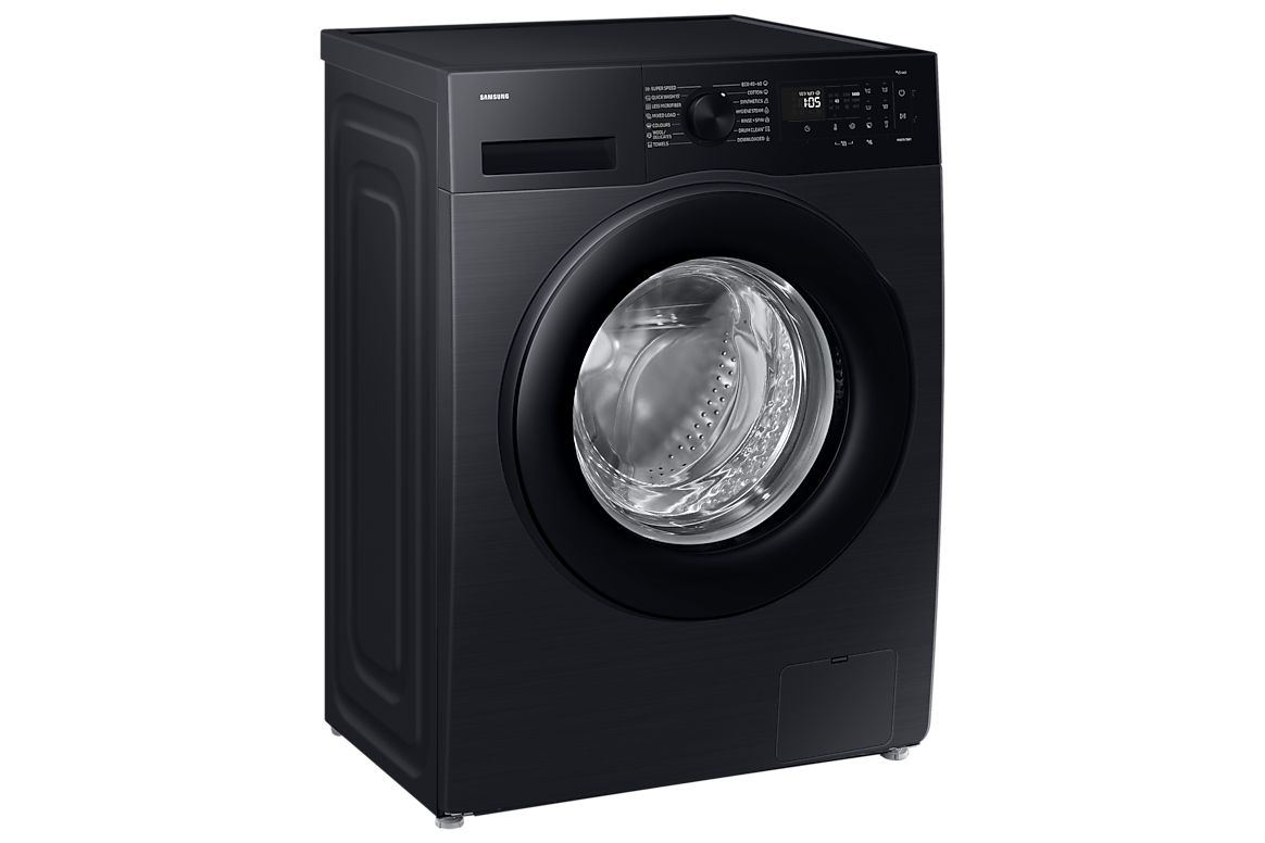 Samsung WW90DG5G34ABLE Black, left perspective