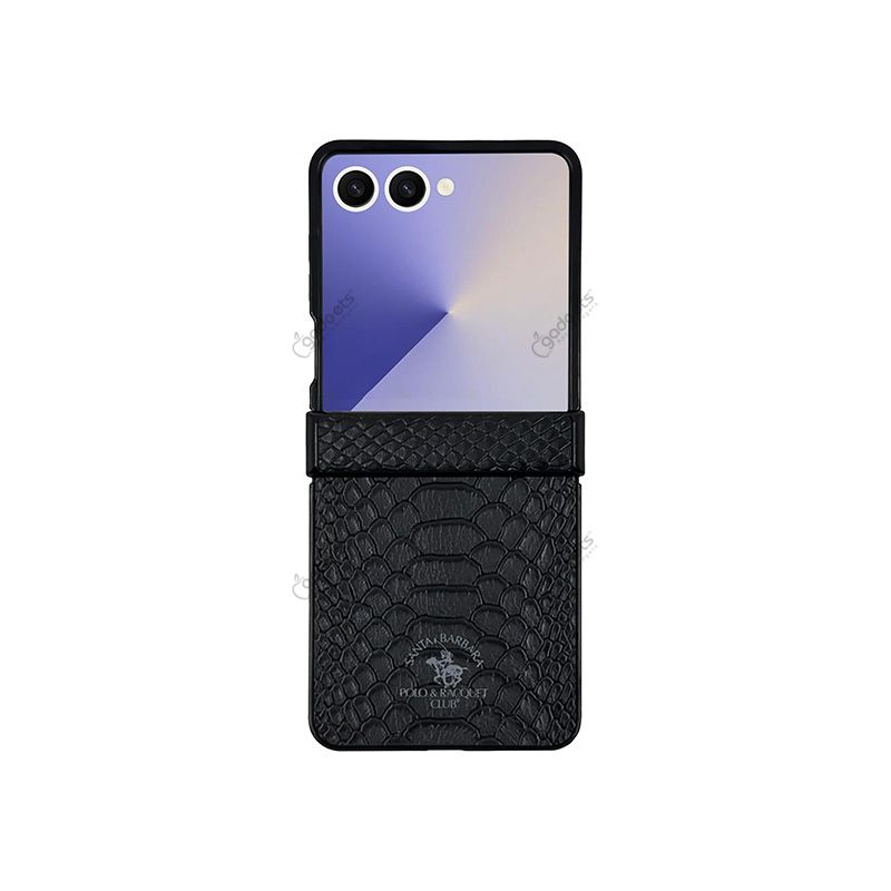 Santa Barbara Knight Series Leather Protective Case for Galaxy Z Flip 7 - official view 2